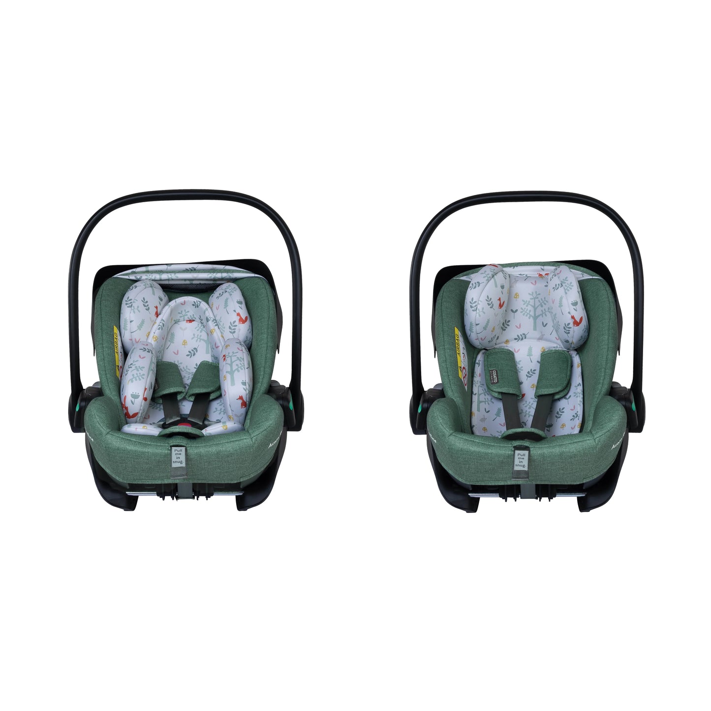 Cosatto Woosh City Recline Car Seat Bundle Meadow