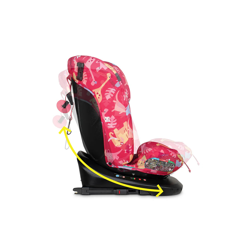 Cosatto Get Set Grow i-Size Car Seat Dino Delite * JUNE OFFER