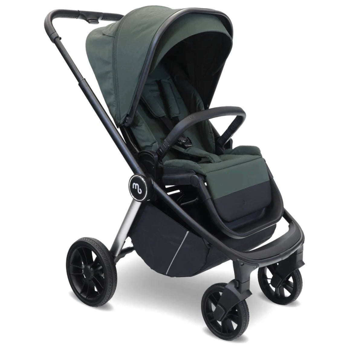 My Babiie Mb450i Forest Green Inc Isofix Base