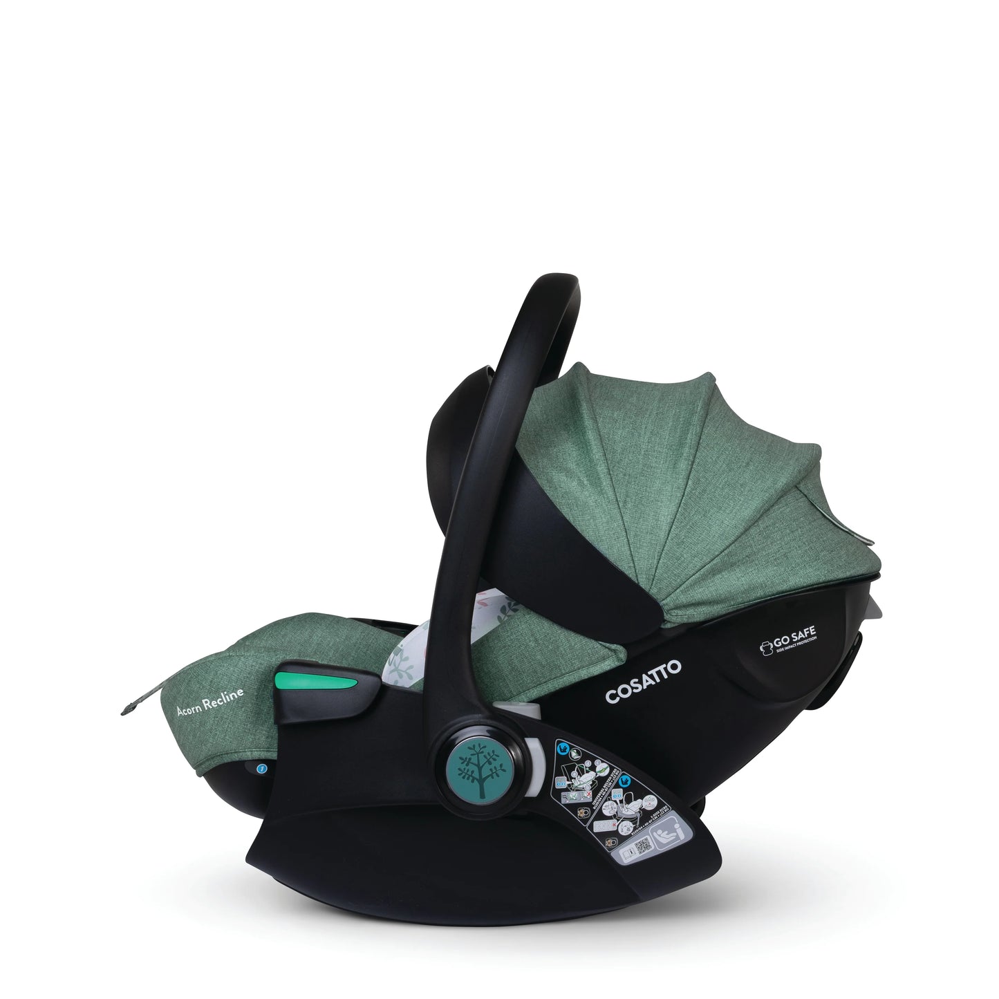 Cosatto Woosh City Recline Car Seat Bundle Meadow