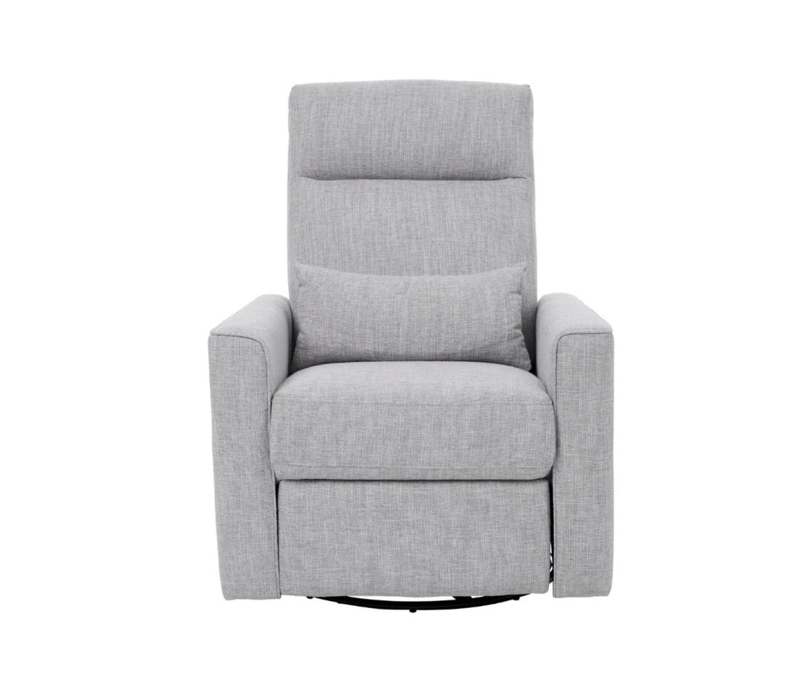 Tutti Bambini Paige Recliner Glider Nursery Chair ~ pure grey
