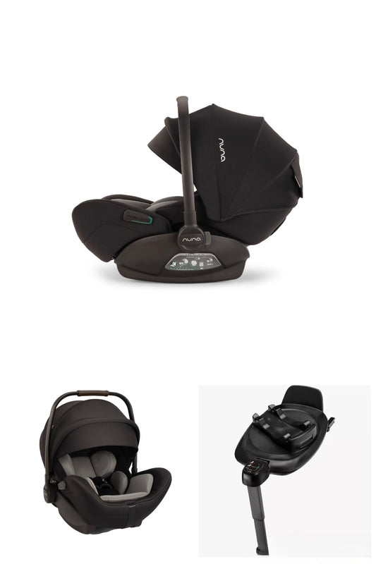 Nuna ARRA FLEX Car Seat and rotating Next base  - Caviar Ex Display
