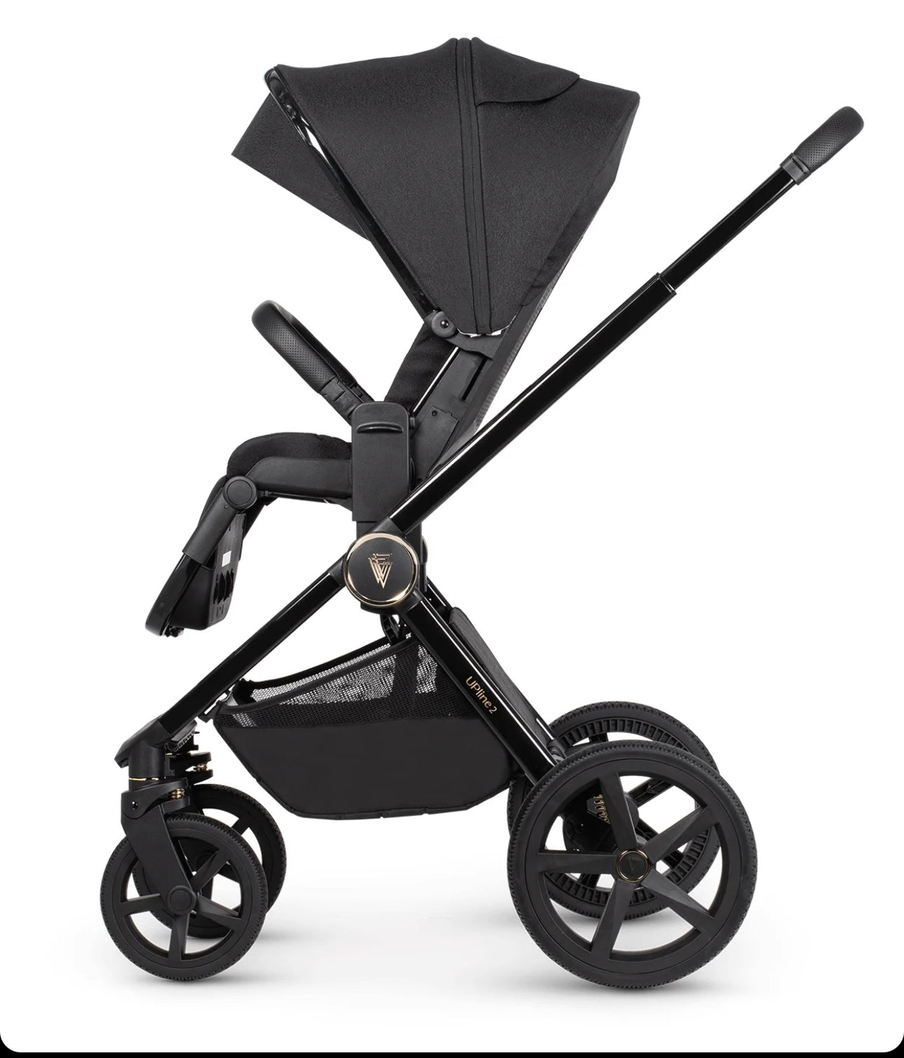 Venicci Upline 2 3 in 1 With  Rotating Base All Black