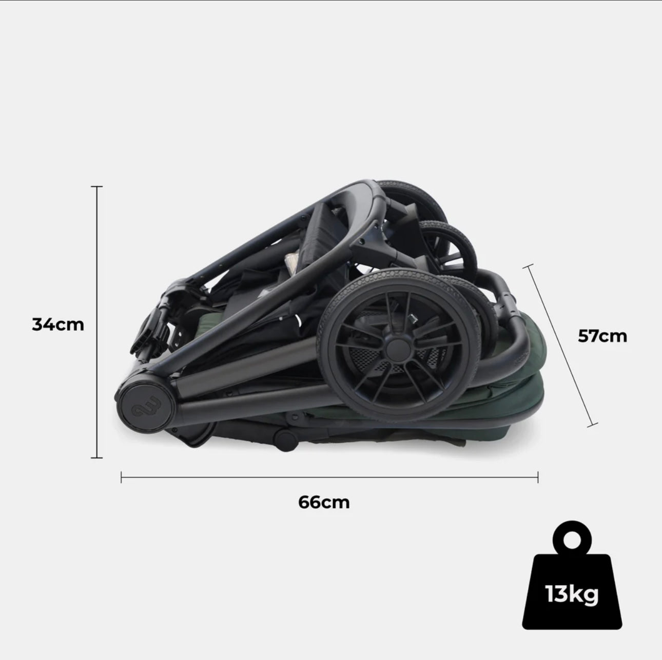 My Babiie MB450 Pushchair - Chocolate