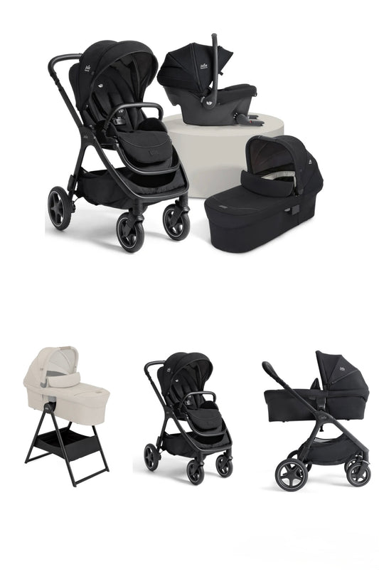 Joie Finiti Flex Click & Go Bundle in Eclipse FREE stand Ex Display