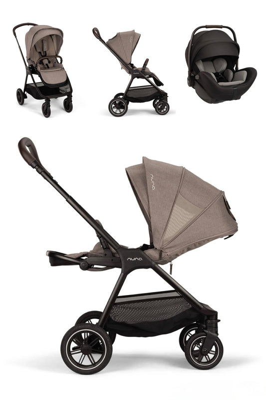 Nuna TRIV Next Cedar Cavia & Arra Flex Bundle