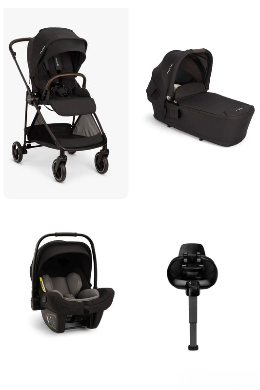 Nuna Ixxa Next Lyt Carrycot + Pipa Next - Caviar