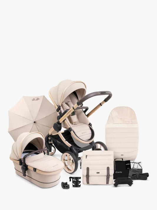 iCandy
Peach 7 Pushchair & Accessories Bundle, Biscotti