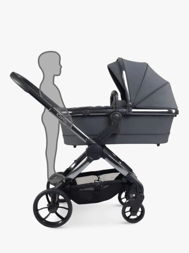 iCandy Peach 7 Pushchair & Accessories Bundle, Grey