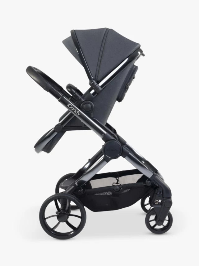 iCandy Peach 7 Pushchair & Accessories Bundle, Grey