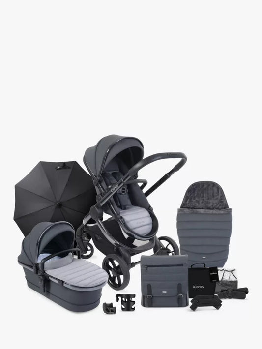 iCandy Peach 7 Pushchair & Accessories Bundle, Truffle