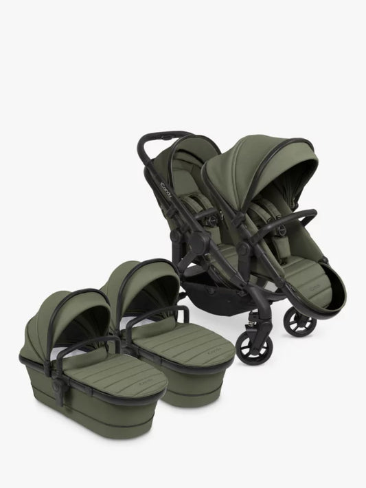 iCandy
Peach 7 Twin Pushchair and Carrycot, Ivy