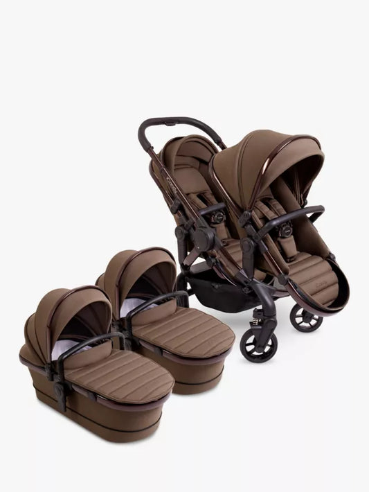 iCandy Peach 7 Twin Pushchair and Carrycot, Coco