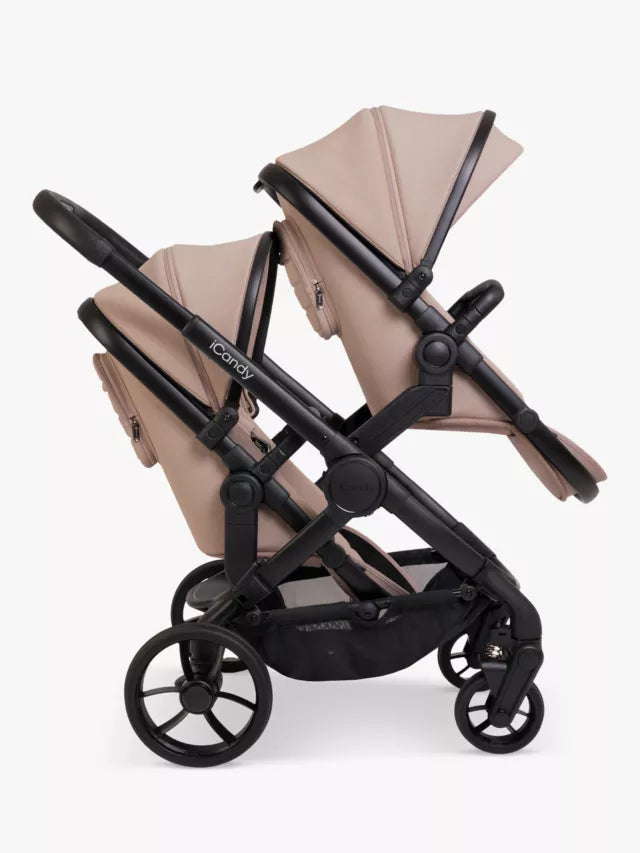 iCandy Peach 7 Twin Pushchair and Carrycot, Cookie