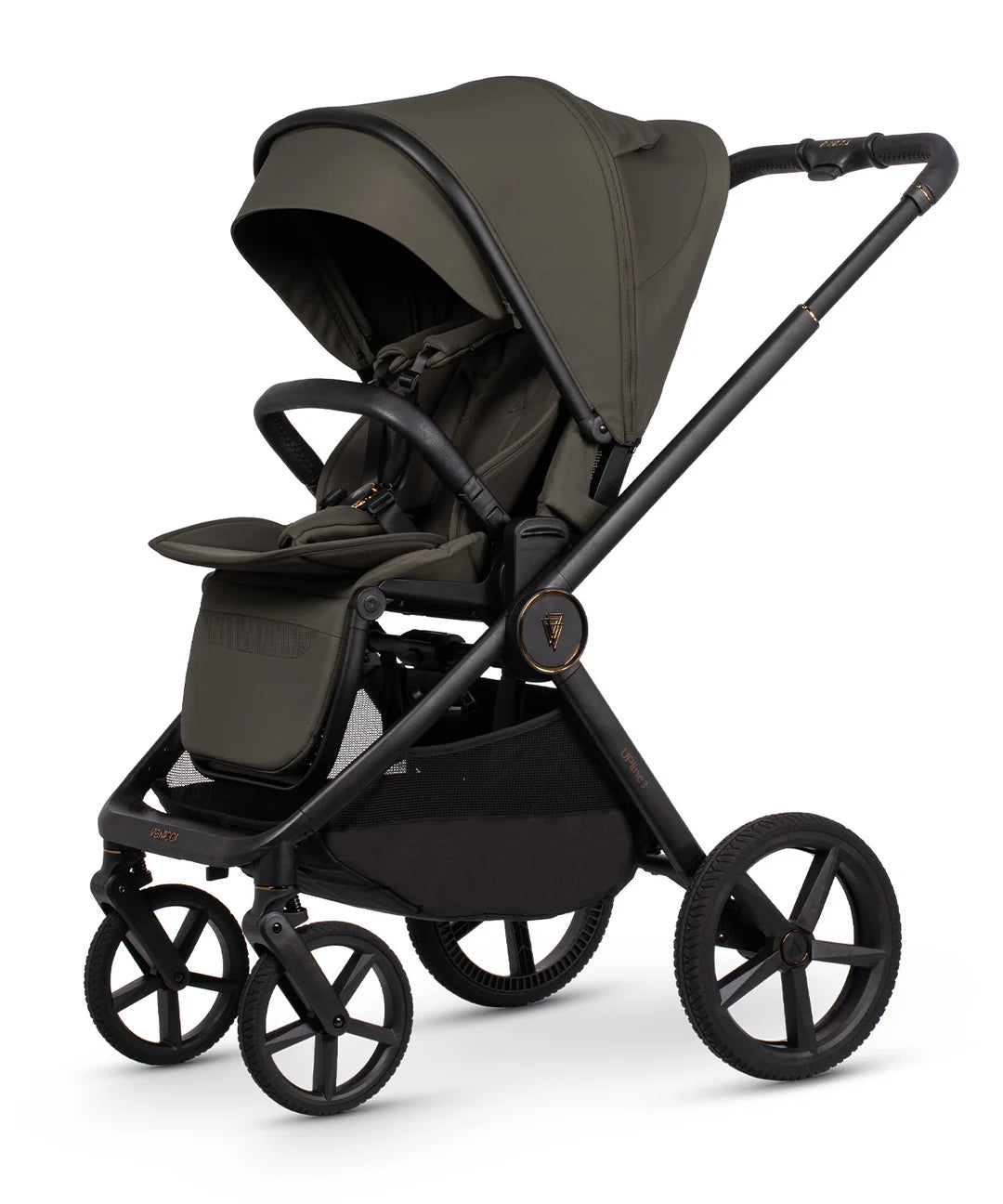 Venicci Upline3 11 Piece Pram Bundle - Truffle