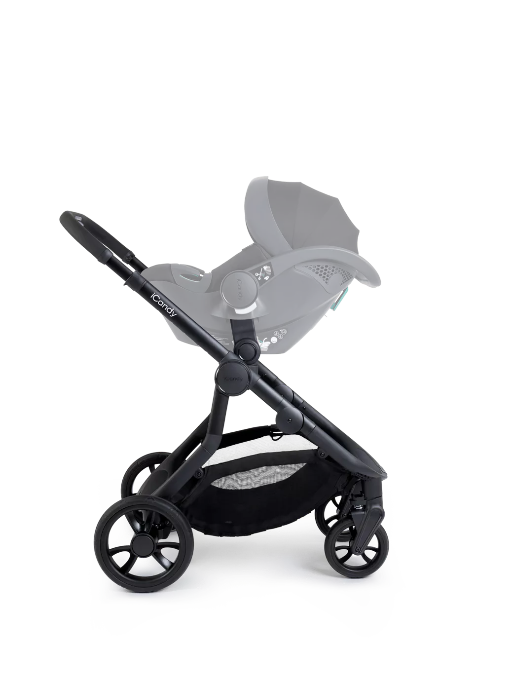 Orange 4 Double Pushchair Bundle Jet Black Edition