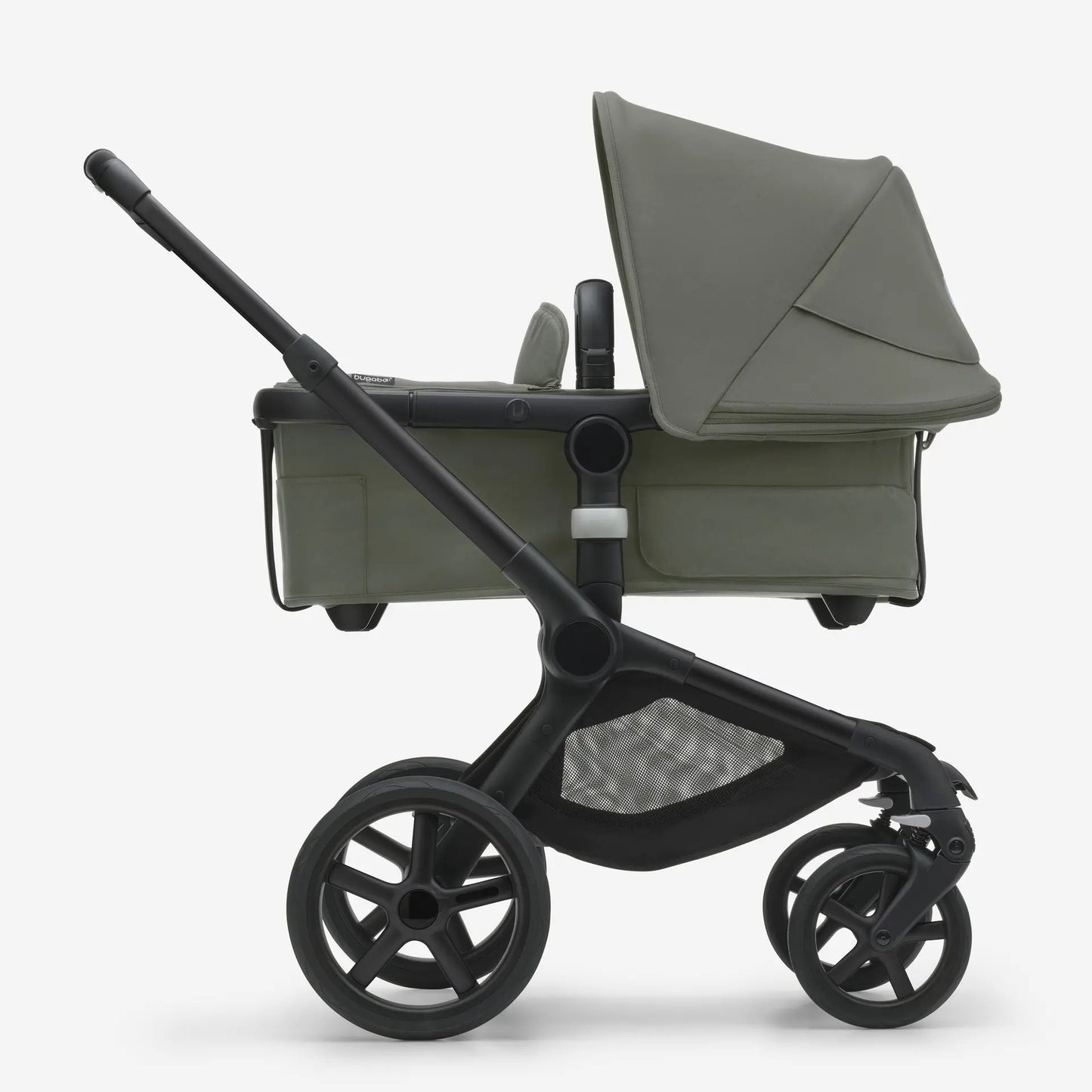 Bugaboo Fox 5 carrycot and seat pushchair Forest Green