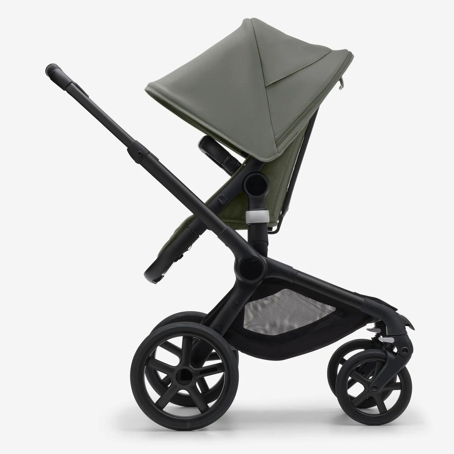 Bugaboo Fox 5 carrycot and seat pushchair Forest Green