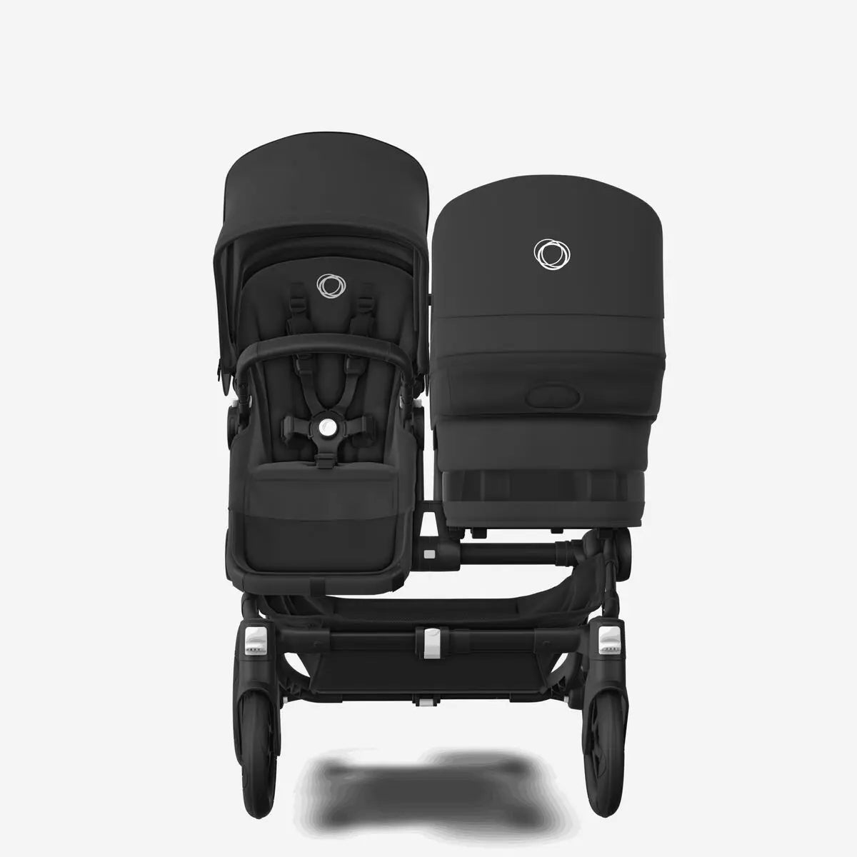 Bugaboo Donkey 5 Duo carrycot and seat pushchair Midnight Black