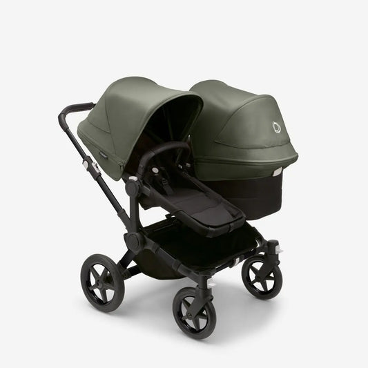 Bugaboo Donkey 5 Duo carrycot and seat pushchair Forest Green
