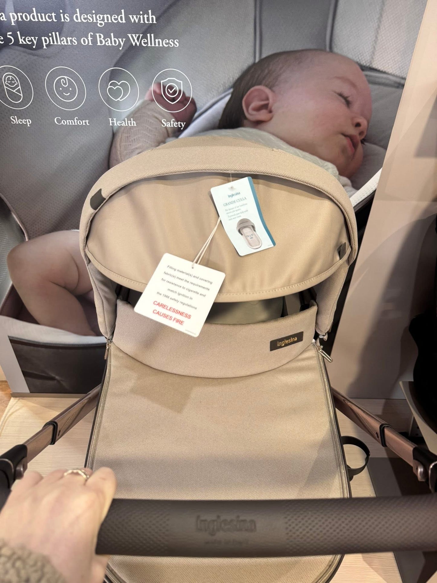 Inglesina Aptica Duo Pashmina Beige Ex Display