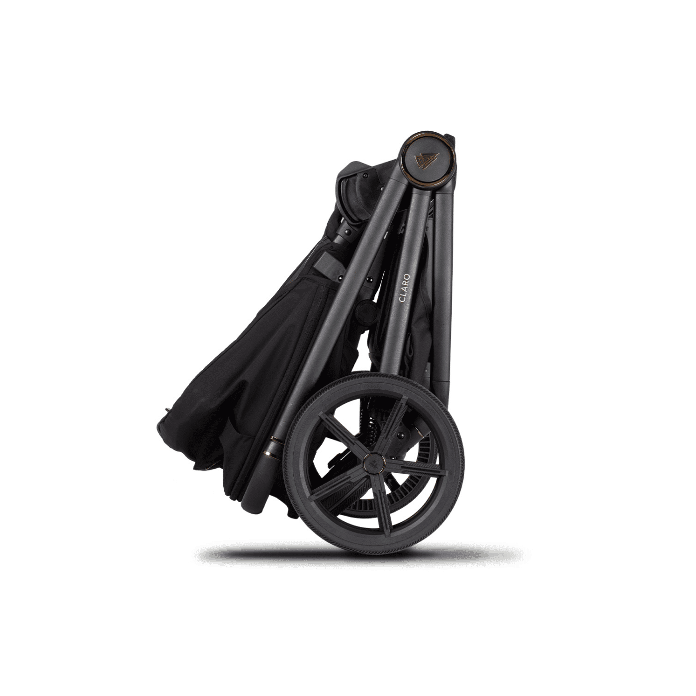 Venicci Claro 3-in-1 Travel System Bundle With Pushchair, Carrycot And Engo Car Seat Noir