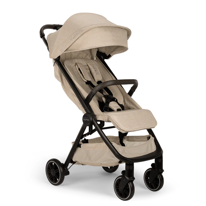 Nuna Trvl Inc Raincover and Travel Bag Biscotti