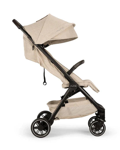 Nuna Trvl Inc Raincover and Travel Bag Biscotti