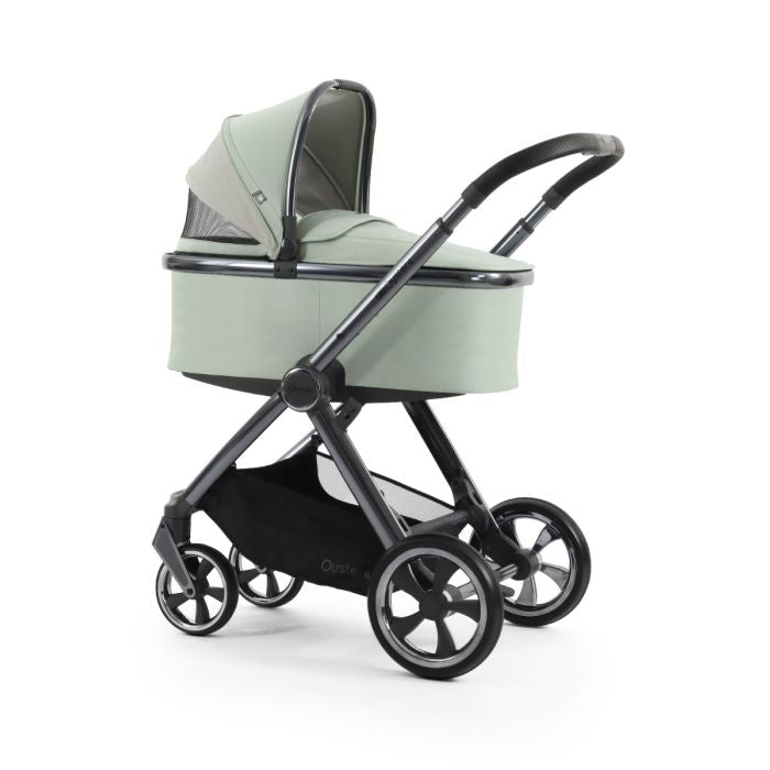 BabyStyle Oyster4 Pushchair Essential 5 Piece Bundle with Capsule Car Seat and Base - Spearmint