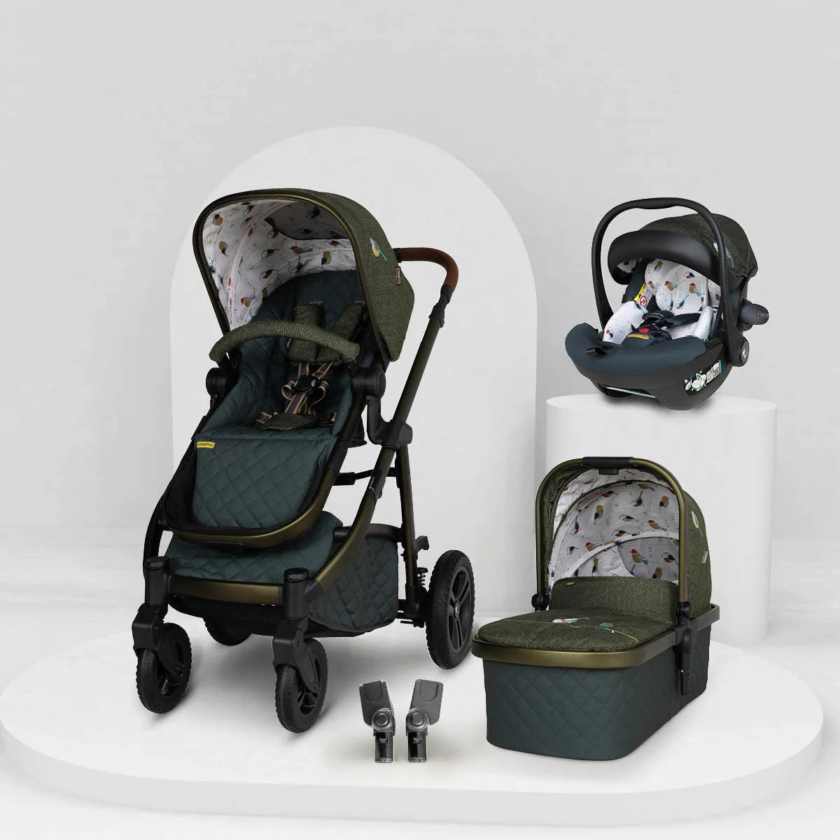 Cosatto Wow 3 Bureau 3 in 1 Car Seat Bundle