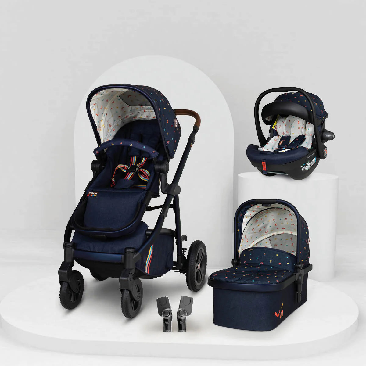 Cosatto Wow 3 Doodle Days 3 in 1 Car Seat Bundle