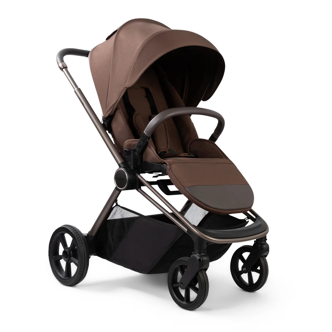 Redkite Push Me Cruise Complete Essential Bundle Inc Spin Base - Chestnut Pre Order May Delivery