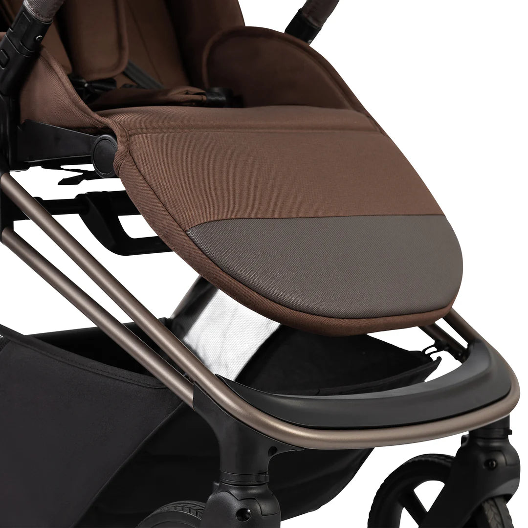 Redkite Push Me Cruise Complete Essential Bundle Inc Spin Base - Chestnut Pre Order May Delivery