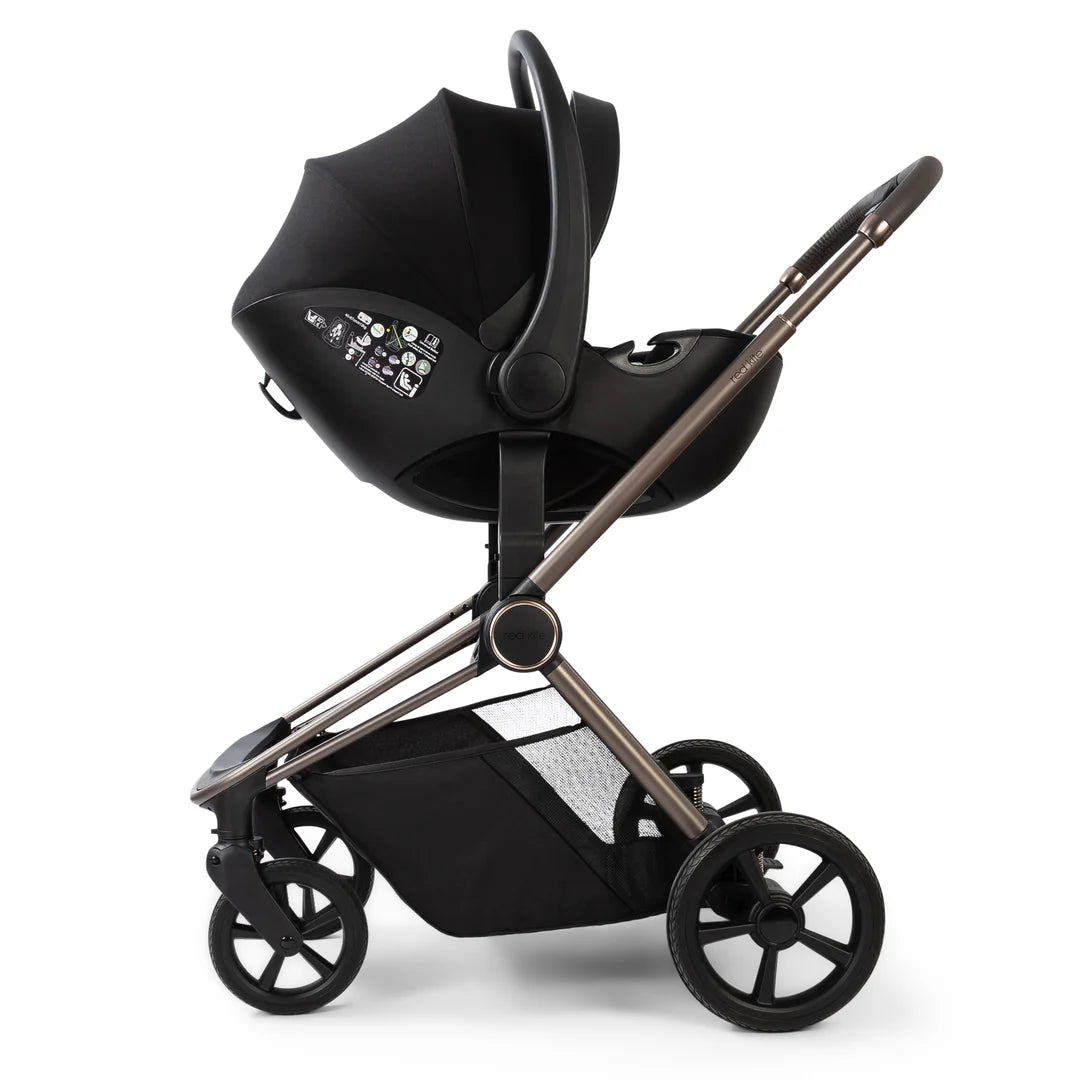 Redkite Push Me Cruise Complete Essential Bundle Inc Spin Base - Chestnut Pre Order May Delivery