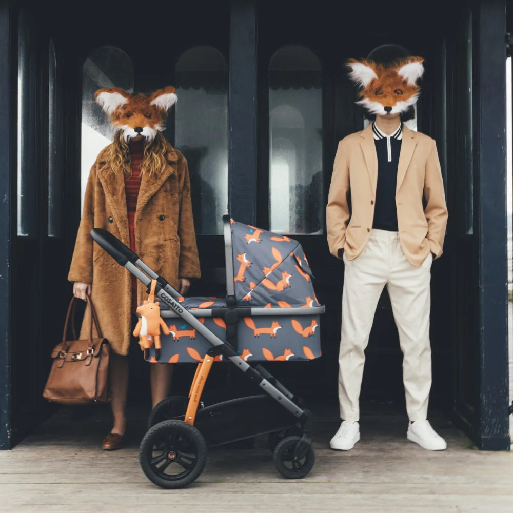 Cosatto Wow 2 Pram and Pushchair Charcoal Mister Fox