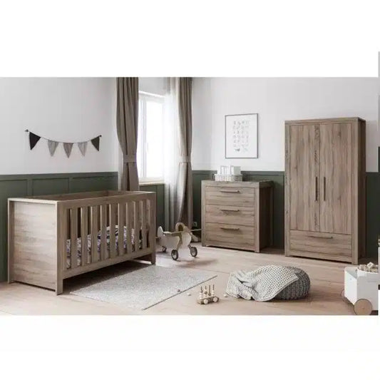 Little Acorns Ellesmere 3 Piece Room set – Truffle/Oak