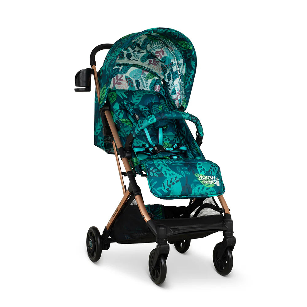 Cosatto Woosh 4 Stroller Midnight Jungle FREE footmuff