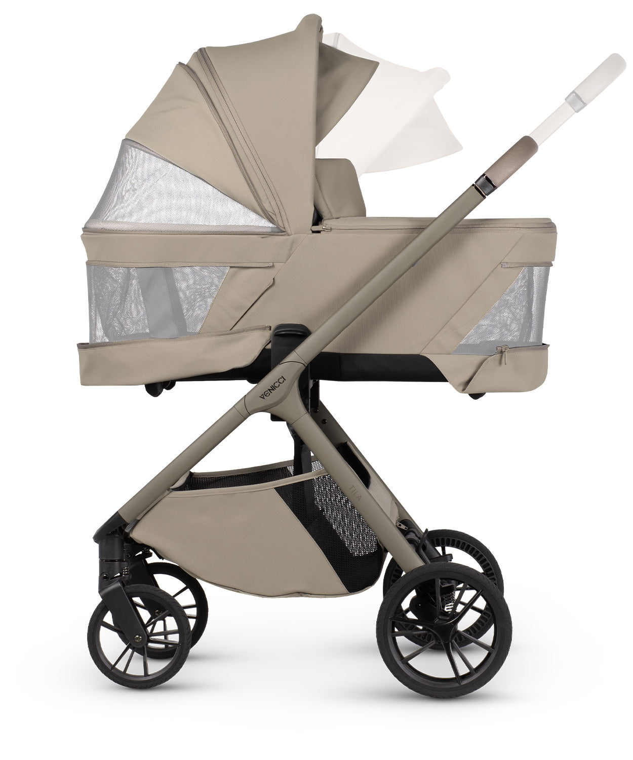 Venicci Tila Pram Comfort  Bundle Latte Biege Tiago *Pre Order End Of May