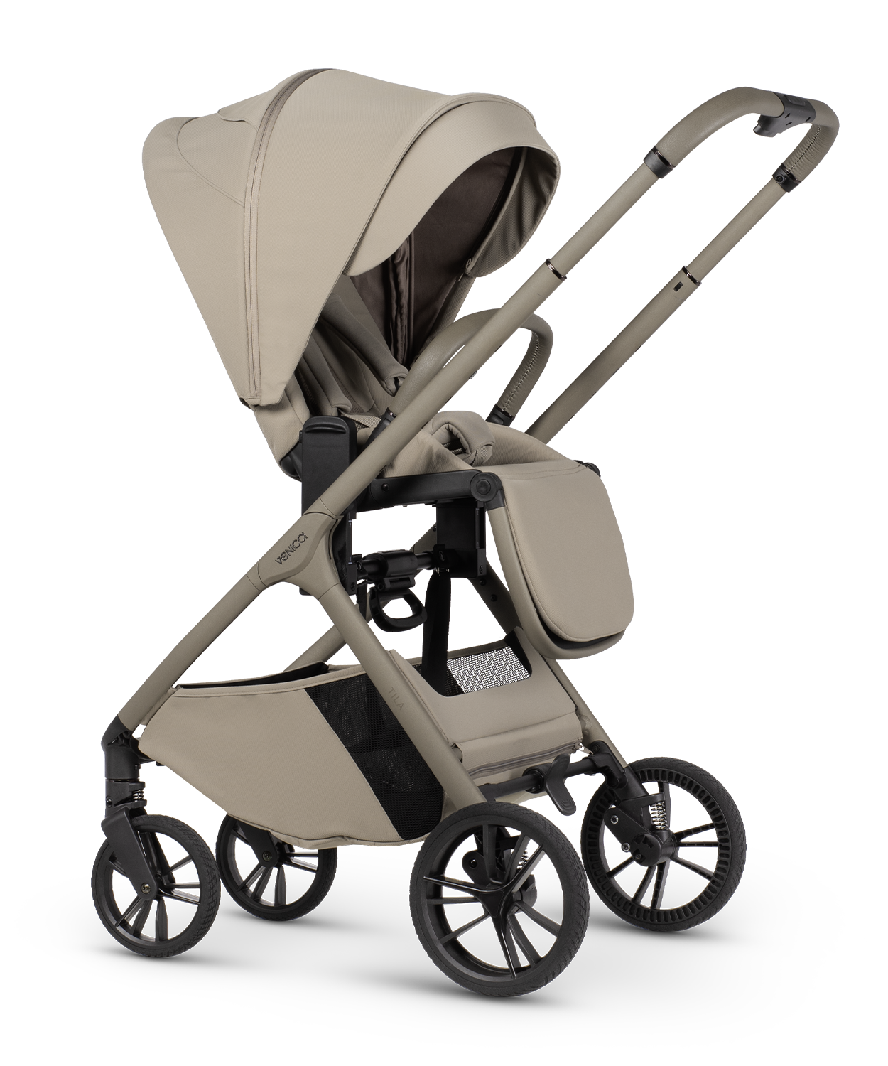 Venicci Tila Pram Comfort  Bundle Latte Biege Tiago *Pre Order End Of May