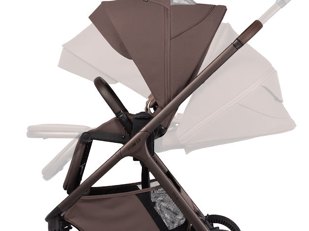 Venicci Tila Pram Luxury Bundle Noce Black Tiago *Pre Order End Of May