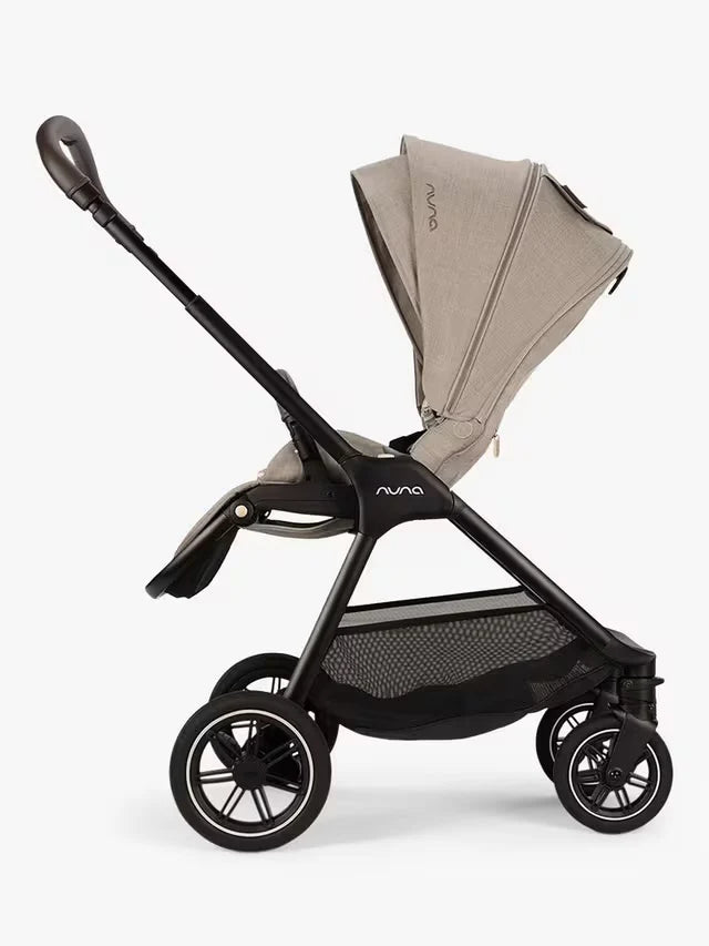 TRIV next Pushchair, LYTL Carrycot and PIPA Urbn Car Seat Travel Bundle Liberty