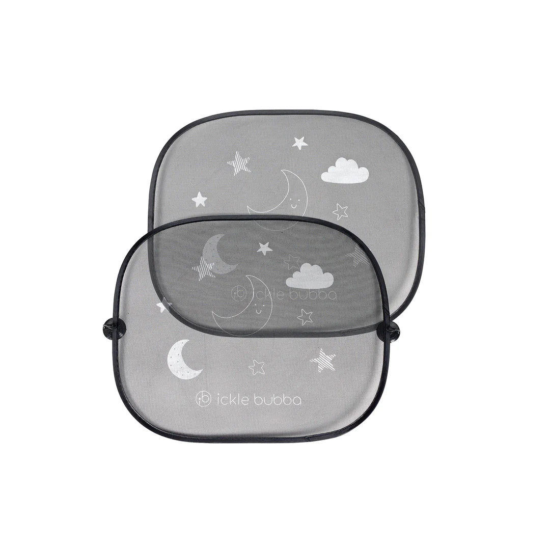 Ickle Bubba Stomp Luxe Travel System & Home 14 Piece Bundle Midnight /Silver Chassis/Black handle