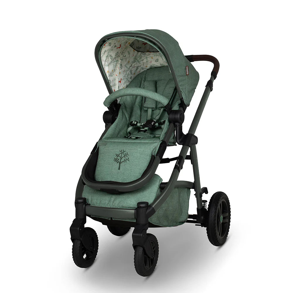 Cosatto Wow 3 All Stage Family Rotate & Recline 2 Base Bundle Meadow