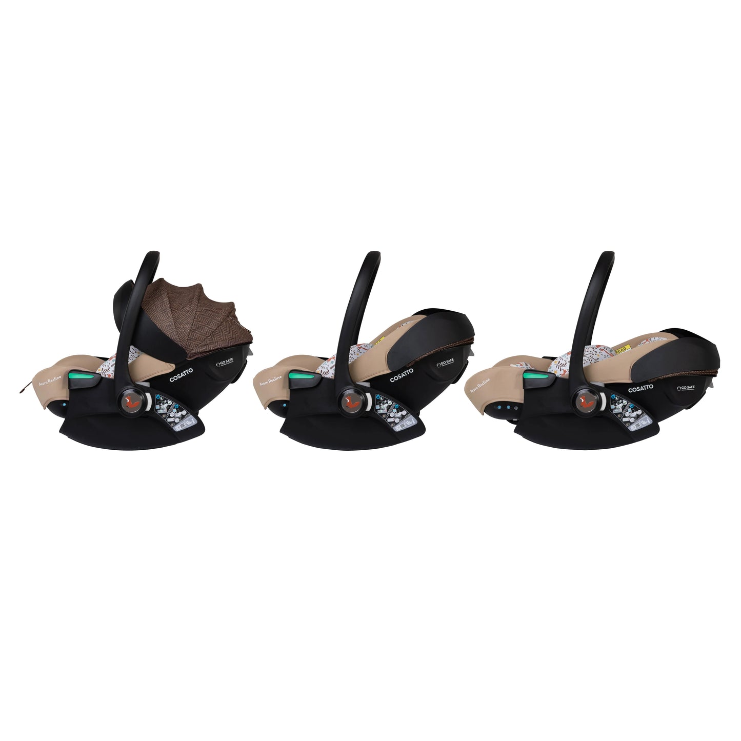 Cosatto Wow 3 All Stage Family Rotate & Recline 2 Base Bundle Foxford Hall