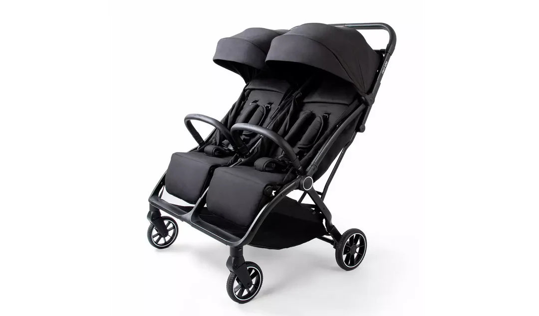 Redkite Push Me Duet Twin Pushchair - Black