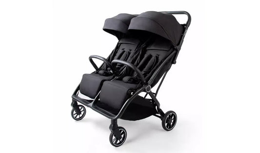 Redkite Push Me Duet Twin Pushchair - Black