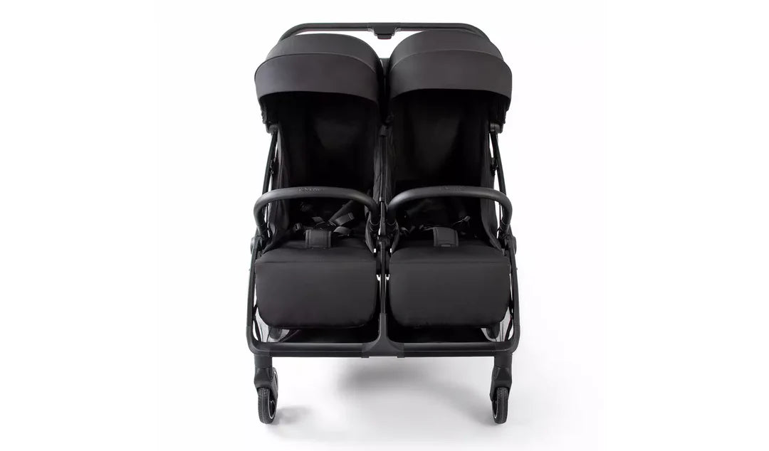 Redkite Push Me Duet Twin Pushchair - Black