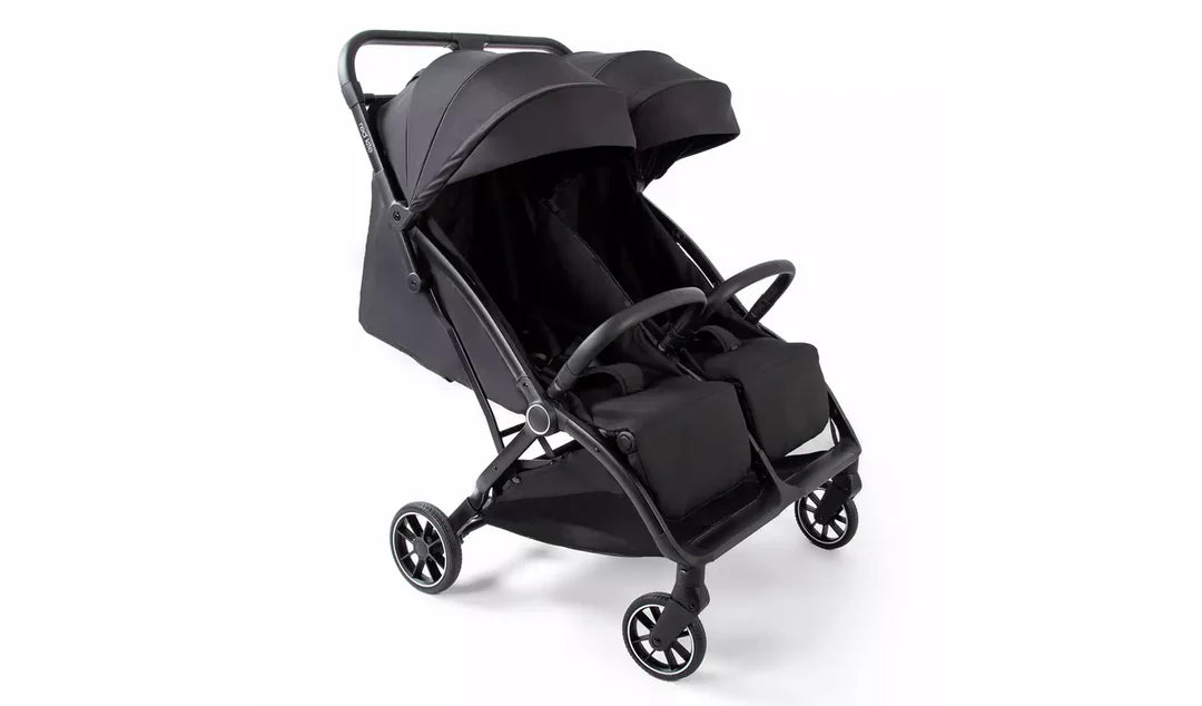 Redkite Push Me Duet Twin Pushchair - Black