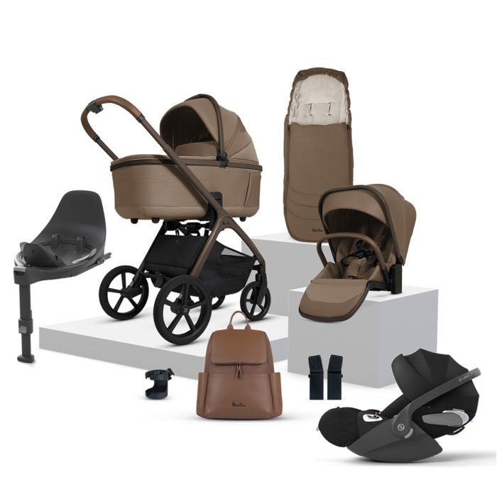 Silver Cross Cove (Cloud T) Travel System Bundle - Maple