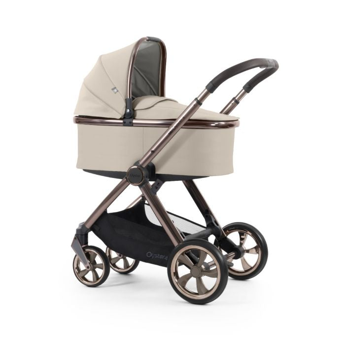 BabyStyle Oyster4 Pushchair Ultimate 12 Piece Bundle with Cybex Cloud T i-Size Car Seat and Base - Buttermilk *Message us to check availability